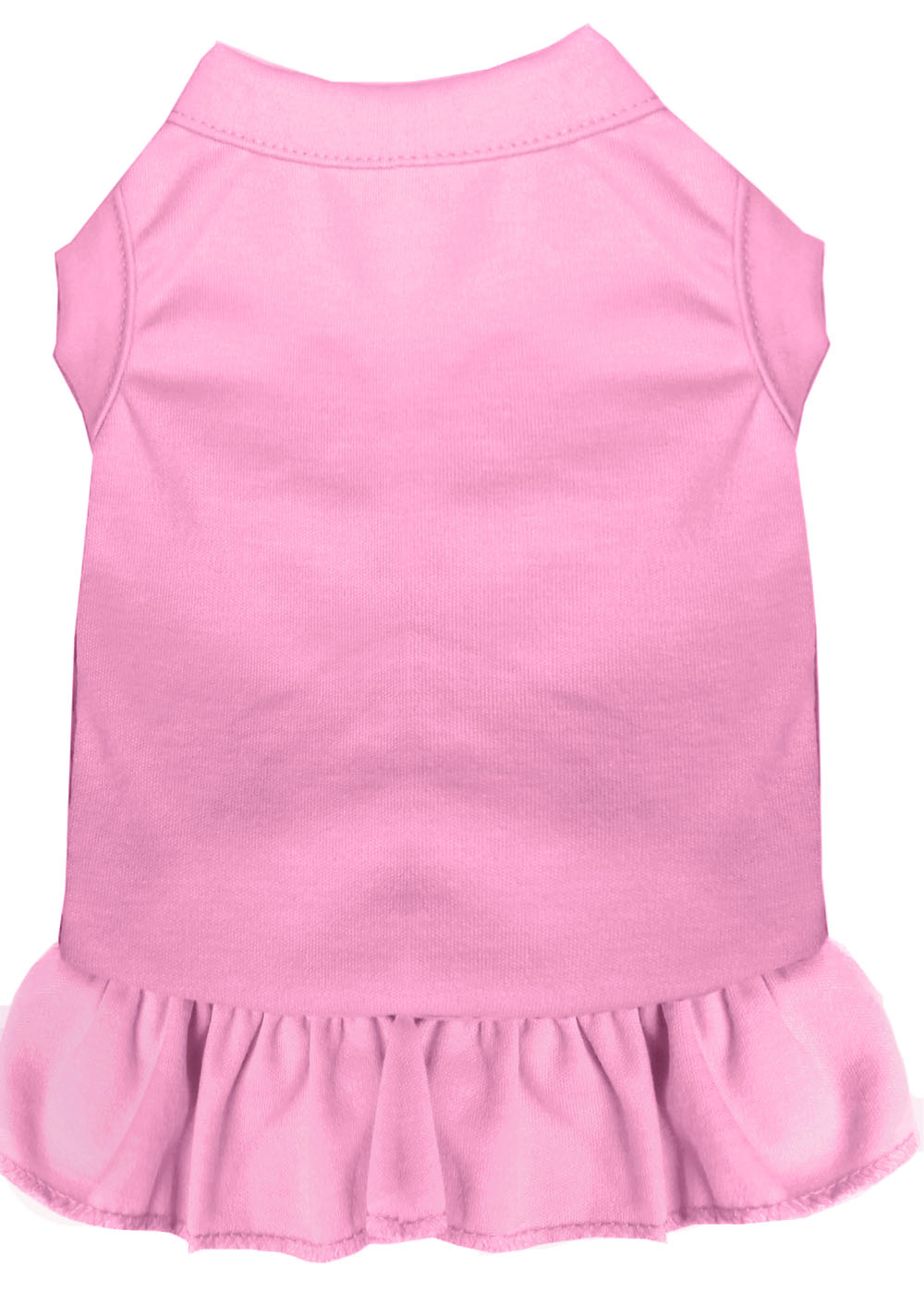 Plain Pet Dress Light Pink XL